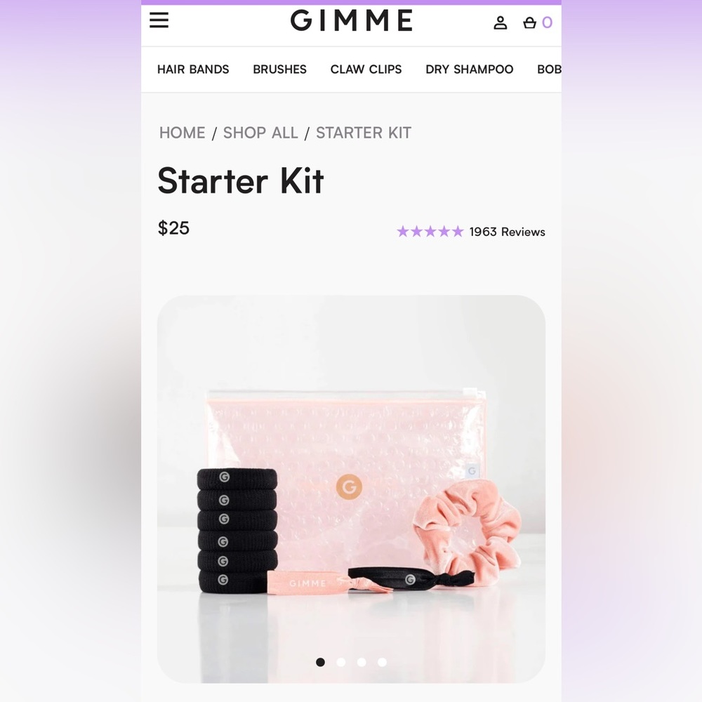 Gimme beauty starter hair kit